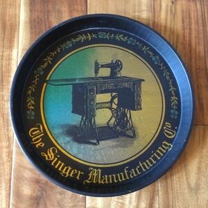 Bristol Ware Singer Manufacturing Tin Tray